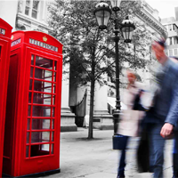 London phone boxes